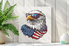 American Flag Bundle Sublimation Clipart Product Image 2