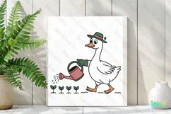 Silly Goose SVG PNG Sublimation Clipart Product Image 2