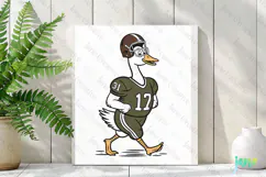 Silly Goose SVG PNG Sublimation Clipart Product Image 2