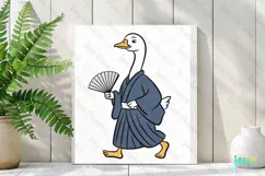 Silly Goose SVG PNG Sublimation Clipart Product Image 2