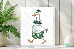 Silly Goose SVG PNG Sublimation Clipart Product Image 2