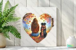 Autumn Girl Fall Sublimation Clipart Product Image 3