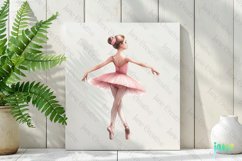 Ballet Dancer Watercolor Sublimation Product Image 2