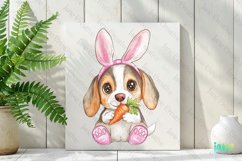 Easter Bunny Beagle Dog Clipart Product Image 2