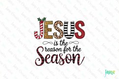 Jesus Is The Reason For The Season Christmas PNG Clipart Product Image 1