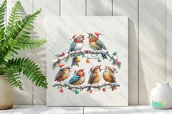 Birds In Holiday Christmas Sublimation Product Image 2