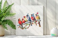 Birds In Holiday Christmas Sublimation Product Image 2