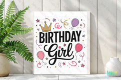 Birthday Girl Sublimation Product Image 2