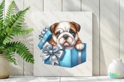 Bulldog Christmas Clipart Product Image 2