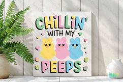 Chillin With My Peeps SVG Product Image 2