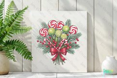 Christmas Candy Sublimation Clipart Product Image 2