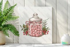 Christmas Candy Sublimation Clipart Product Image 2