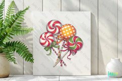Christmas Candy Sublimation Clipart Product Image 2