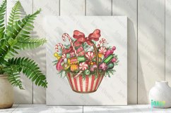 Christmas Candy Sublimation Clipart Product Image 2