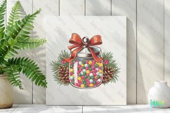 Christmas Candy Sublimation Clipart Product Image 2