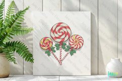 Christmas Candy Sublimation Clipart Product Image 2