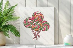 Christmas Candy Sublimation Clipart Product Image 2