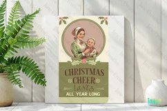 Christmas Cheer Lasts All Year Long Label Sublimation Product Image 2