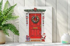 Christmas Door Sublimation Clipart Product Image 2