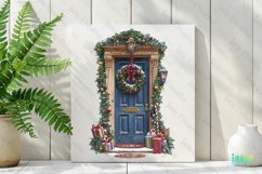 Christmas Door Sublimation Clipart Product Image 2