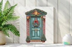 Christmas Door Sublimation Clipart Product Image 2