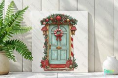 Christmas Door Sublimation Clipart Product Image 2