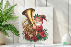 Christmas Gnome Musicians Sublimation Clipart Product Image 2
