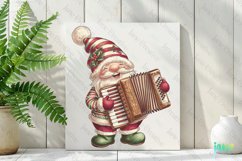 Christmas Gnome Musicians Sublimation Clipart Product Image 2