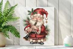 Christmas Gnome Musicians Sublimation Clipart Product Image 2