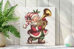 Christmas Gnome Musicians Sublimation Clipart Product Image 2