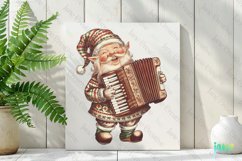 Christmas Gnome Musicians Sublimation Clipart Product Image 2
