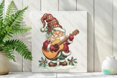 Christmas Gnome Musicians Sublimation Clipart Product Image 2