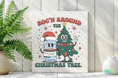 Christmas Nurse Sublimation Clipart Product Image 2