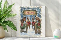 Christmas Postage Stamp Sublimation Product Image 2