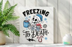 Christmas Skulls Quotes Sublimation Product Image 2