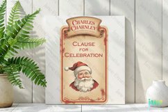 Clause For Celebration Label Sublimation Product Image 2