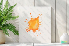 Color Splashes Watercolor Sublimation Product Image 2