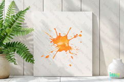 Color Splashes Watercolor Sublimation Product Image 2