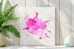 Color Splashes Watercolor Sublimation Product Image 2