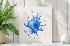 Color Splashes Watercolor Sublimation Product Image 2