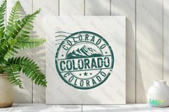 Vintage Colorado Stamp Product Image 2