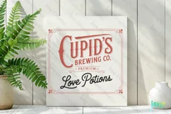 Cupid's Brewing Co Love Potions SVG PNG Product Image 2