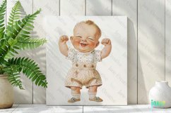 Cute Little Baby Sublimation Clipart Product Image 2