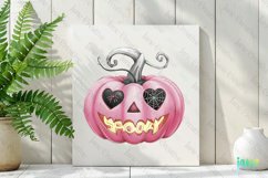 Cute Pink Halloween Sublimation Clipart Product Image 2