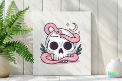 Cute Pink Halloween Sublimation Clipart Product Image 2