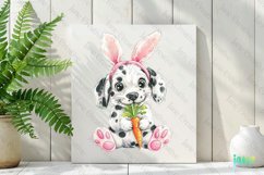 Easter Bunny Dalmatian Dog Clipart Product Image 2