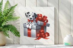 Dalmatian Christmas Clipart Product Image 2