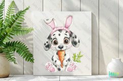 Easter Bunny Dalmatian Dog Clipart Product Image 2