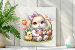 Easter Bunny Clipart Sublimation Product Image 2