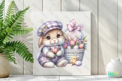 Easter Bunny Clipart Sublimation Product Image 2